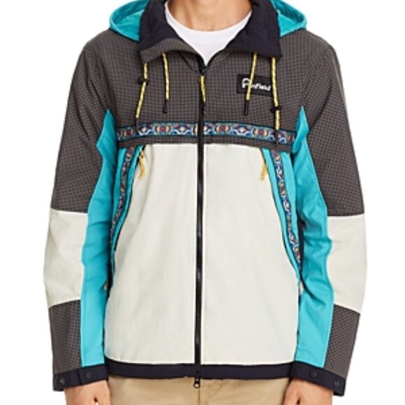 Penfield Mens Black Color Block Zip up Jacket - Picture 1 of 1